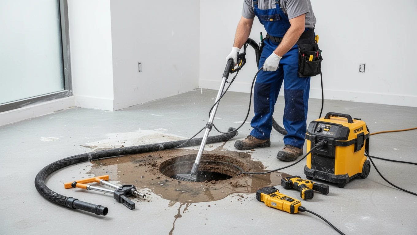 Sewage Backup Cleanup