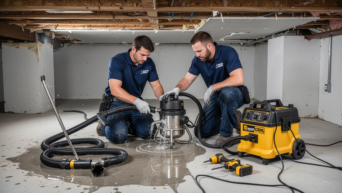 Crawl Space Water Removal