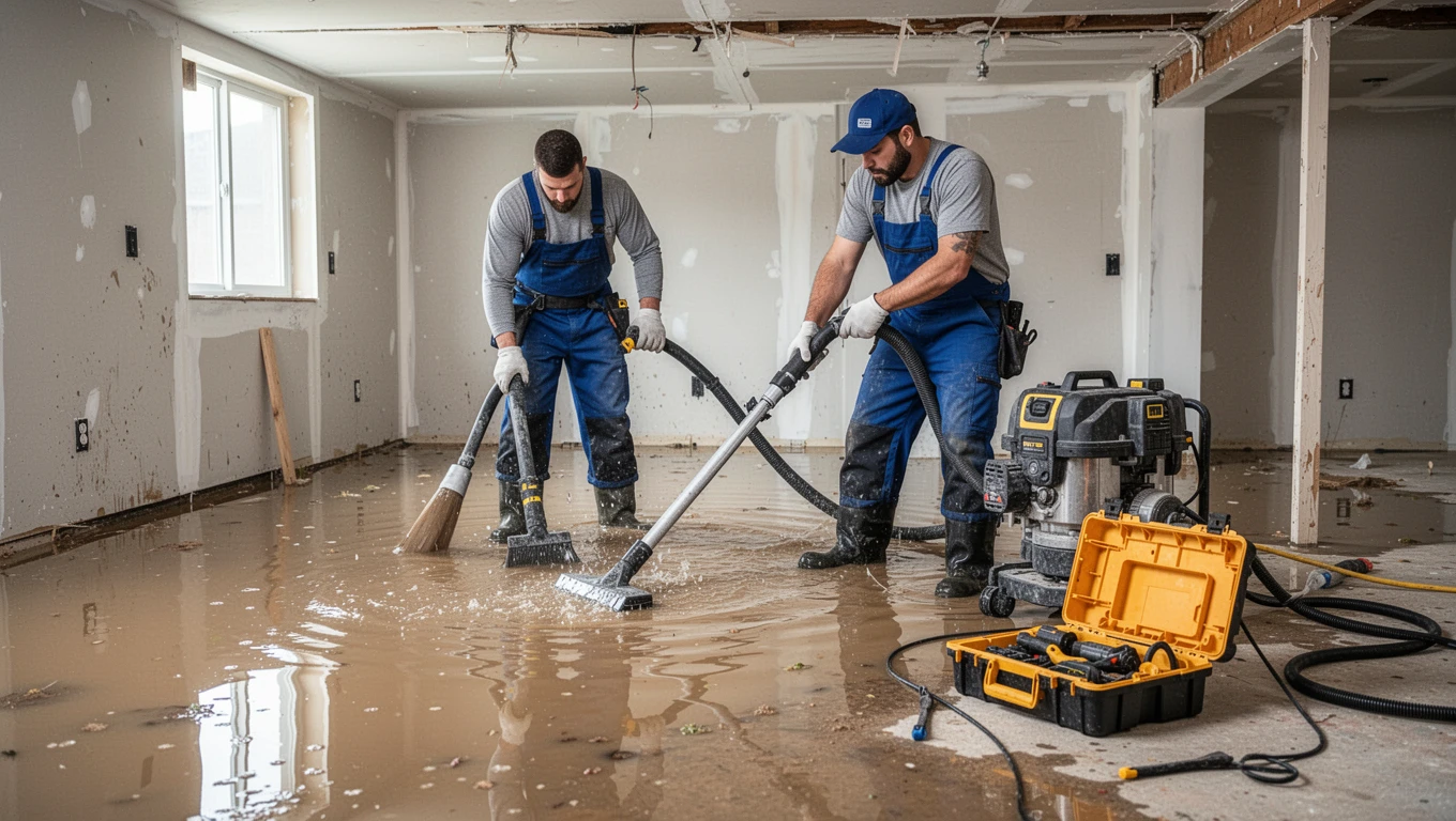 Flooded Basement Cleanup
